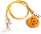 Hearing Aid Clips Hearing Aids Holder Protector Protection for BTE and ITE with Cartoon Design (Tiger)