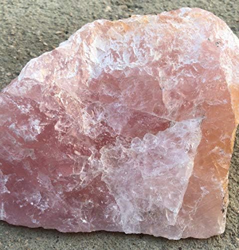 Luckeeper Healing Crystal Wands | 2" Rose Quartz Crystal Points 6 Faceted Reiki Chakra Meditation Therapy 4 PCS