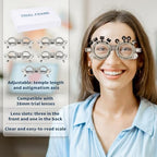 Optical Trial Lens Frame Fixed PD Optometry Frame (PD: 58/60/62/64/66mm) - Set of 5 Pieces - Suitable for Optometrists