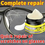 30g Scratch Remover For Eyeglasses, Eyeglass Scratch Remover Lens Polish Wax, Repair Paste With Easy Application, Optical Maintenance For Home School Vacation Travel Outgoing