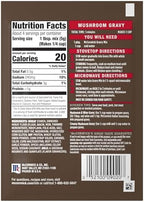McCormick Mushroom Gravy Mix, 0.75 oz (Pack of 12)
