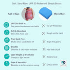 UPF 50 Sol Wrap Towel Sun Protection (Chappy)