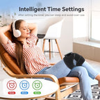 Heating Pad for Knee Pain Relief - Cordless Heated Knee Brace with Massager, Heating Knee Warmers Wrap & Arthritic Knees, Ideal for Arthritis & Joint Pain 2PCS