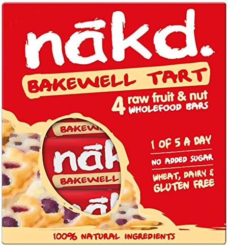 Nakd Bakewell Multipack Tart, 140 g