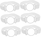 COLLBATH 6pcs Portable Moxa Straps Household Moxa Fixators for Knees Arms and Legs Lightweight Easy to Assemble Moxibustion Accessory for Therapy