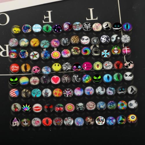 Lot of Surgical Steel Metal Tongue Rings Barbells Tongue Piercing Bar Nasty Wordings Picture Logo Signs 14g - Length 5/8" or 16mm