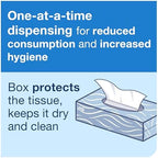 Tork Universal Facial Tissue Flat Box White, Soft, 2-ply, 30 x 100 tissues, TF6710A