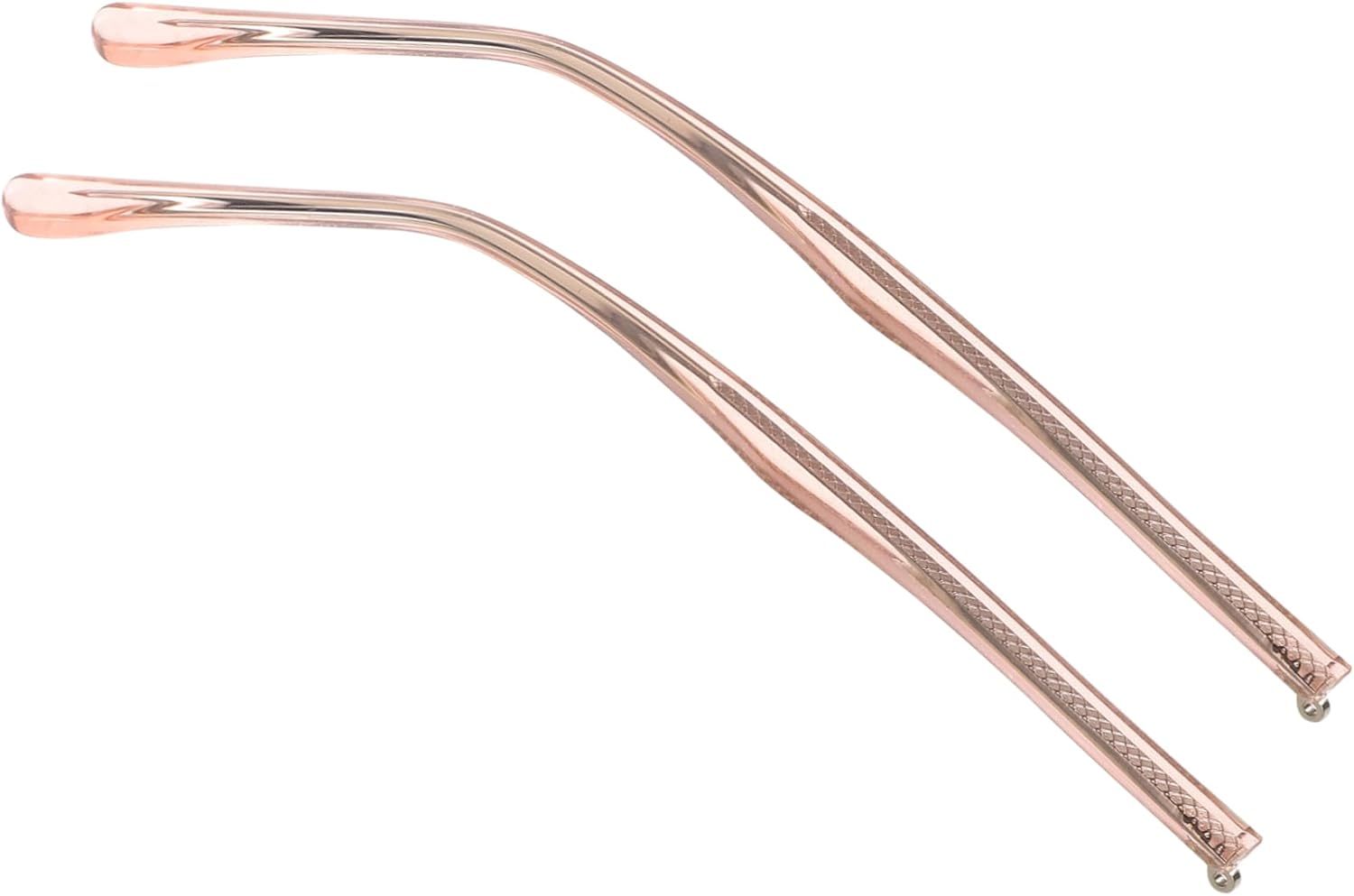 COLLBATH Rose Gold Glasses Arm Replacement Universal Eyeglasses Parts Metal Legs Replacement