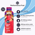 GU Energy, Original Energy Gels, Assorted Flavors - 24 Count