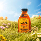 Local Hive Rocky Mountain Raw & Unfiltered – 16 oz | 100% Pure U.S. Honey | Natural Sweetener Sourced from American Bees & Beekeepers | Medium-Bodied Regional Flavor | Ideal for Tea, Baking & Cooking