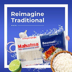 Mahatma Indian Basmati, 5lb Bag of Rice, Fluffy, Floral, and Nutty-Flavored Rice, Stovetop or Microwave