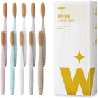 WANGTA Gold – Extra Soft Extra Large Toothbrush – 1.6 inch (4 cm) Wide Head | 4,000 Ultra-Fine Bristles for Sensitive Gums | Premium Korean Toothbrush (10 Pack)