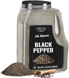 Fresh Finest 5 LB. Black Pepper, Bulk, Kosher, Black Pepper Ground For Commercial and Home Cooking 5 LB Black Pepper Freshly Packed at the Source, Kosher, Non-GMO