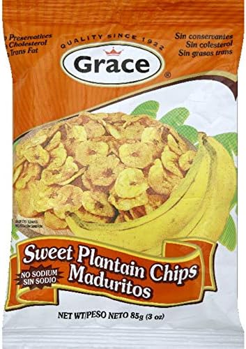 Grace Sweet Plantain Chips 3 Oz