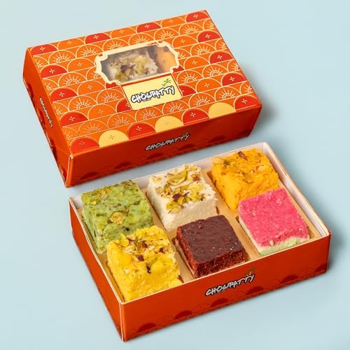 Holi Celebration Barfi Gift Box