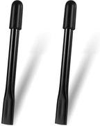 Hariendny Wheelchair Brake Extenders, 2PCS Handle Extenders, Black, 8.6 Inch, Stainless Steel