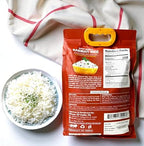 Exotic Bites Super Reserve Basmati Rice, Double Extra Long Grain, Premium Indian Rice for Biryanis, 10 Pounds