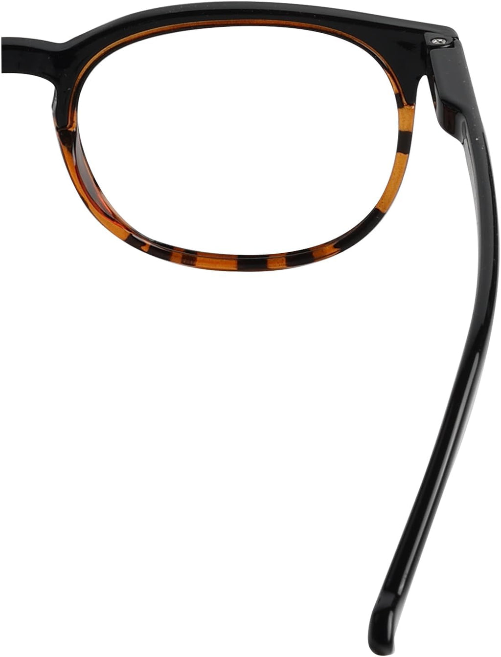 Eyekepper (Must Buy Both Eye) Black/Tortoise-Right Eye +1.50 Reading Glasses Different Strength Each Eye Retro Readers