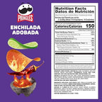 Pringles Potato Crisps, Lunch Snacks, On-the-Go Snack, Enchilada Adobada, 5.5oz Can (1 Can)