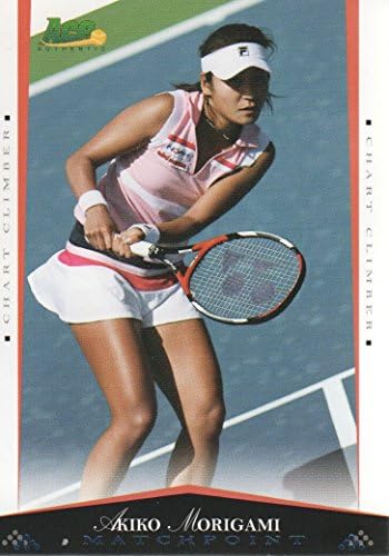 2008 Ace Authentic Match Point Blue Tennis #39 Akiko Morigami