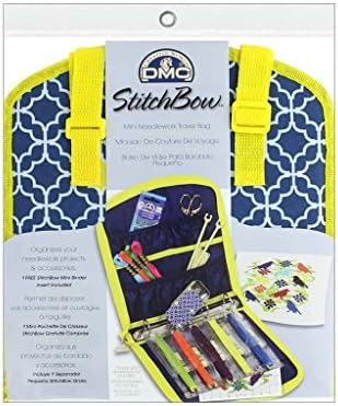 DMC StitchBow Mini Needlework Travel Bag-20.5"X9" Open