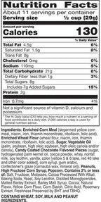 Chex Mix Turtle Snack Mix, Indulgent Snack Bag, Family Size, 13.5 oz