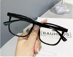 Computer Readers Fatigue Relieve Oversized Reading Glasses Blue Light Blocking Flat Light Mirror Presbyopic Glasses