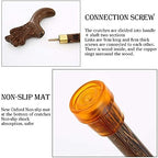 Walking Stick, Wooden Cane Wenge Faucet Crutches Seniors Non Slip Cane Walking Stick for The Elderly powerfully