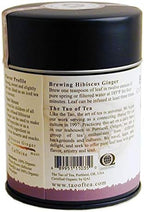 The Tao of Tea, Hibiscus Ginger Tea, Loose Leaf, 3.0 Ounce Tin to make 50 cups