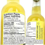 Lurisia Limonata Lemon Soda 4 x 9.3 Fl Oz (275ml) Italian Soda - Sparkling Lemonade Bottles - Citrus Lemon Soft Drink - Limonata from Italy - Carbonated Fruit Juice Beverage