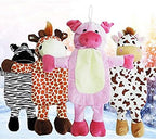 1L Hot Water Bottle with Cover Hot& Cold Relief-Cow