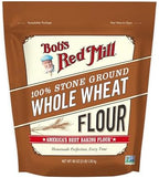 Bob's Red Mill Whole Wheat Flour, 3 Pound (Pack of 4) - Whole Grain, Non-GMO, Vegan