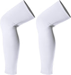 Skylety Leg Sleeves Compression Long Knee Sleeve UV Protect for Men Women Sport Basketball Football