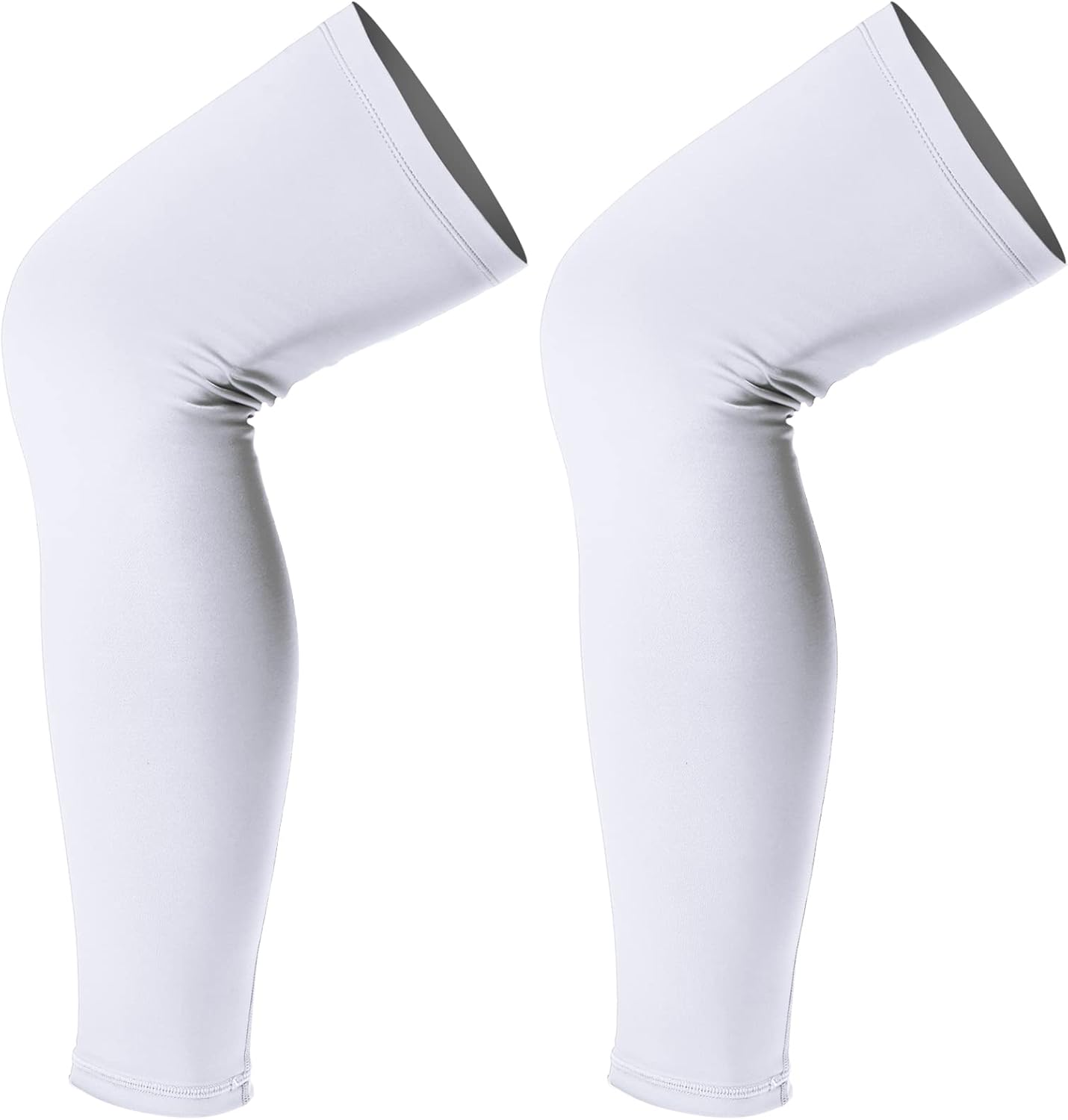 Skylety Leg Sleeves Compression Long Knee Sleeve UV Protect for Men Women Sport Basketball Football