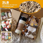 Crinkle Cut Paper Shred Filler,2 LB Brown Shredded Paper for Gift Boxes Bags Basket Filler Decoration,Grass Cushion Paper Streamer Stuffing for Christmas,Thanksgiving,Mother's Day Gift Wrapping