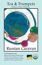 USDA Organic Russian Caravan Loose Leaf Black Tea 8 oz