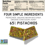 South 40 Snacks Crunchy Pistachio Bar, Just 4 Ingredients, Touch of Honey (40g Bar, Pack of 12)