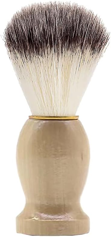 Men's Shaving Brush with Wood Handle Shave Brushes Shave Cream Brush for Men Hair Salon Tool