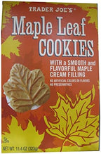 2 Pack Trader Joe's Maple Leaf Cookies