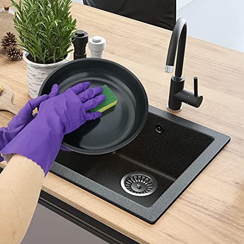 D.RECT Set of 10 Kitchen, Pot, Double-Sided, 75 x 50 x 28 mm, Multi-Purpose Cleaning Sponge, MIDI, Multicoloured