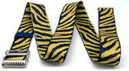 Transfer Belt with Metal Buckle by LiftAid - Transfer and Walking Aid with Belt Loop Holder for Assisting Patients, Nurses, Therapists, Home Care - 60"L x 2"W (Mountain Zebra)