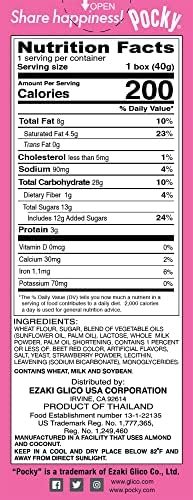 Glico Pocky Strawberry, 1.41-Ounce Boxes (Pack of 20)