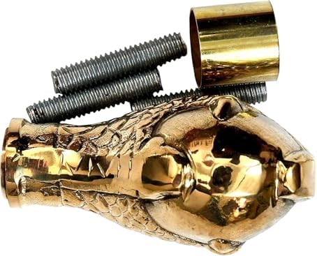 Nautical Brass eagle's Foot Handle for Walking Stick Canes Best Gift Brass Finish