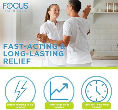 AneCream5-5% Lidocaine Numbing Cream - Maximum OTC Strength, Medical Grade Numbing Cream, Topical Anesthetic Lidocaine for Local & Anorectal Uses, Hemorrhoid Cream (0.5 oz/15 g)