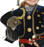 Captain Pirate Hook Costume - Plastic Hooks Pirate Party Set for Halloween Decoration & Cosplay