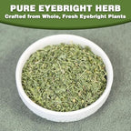 TEARELAE - Eyebright Herb - Pure Natural Eufrasia - Dried Euphrasia Officinalis Herbal Tea - Cut & Sifted - Loose Leaf - Caffeine-Free - Rich in Antioxidants - 2oz/57g