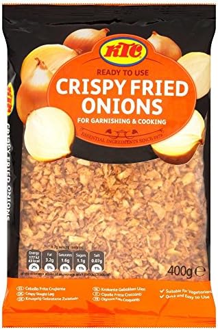 KTC Fried Onions 400g (Pack of 2) Ready To Use