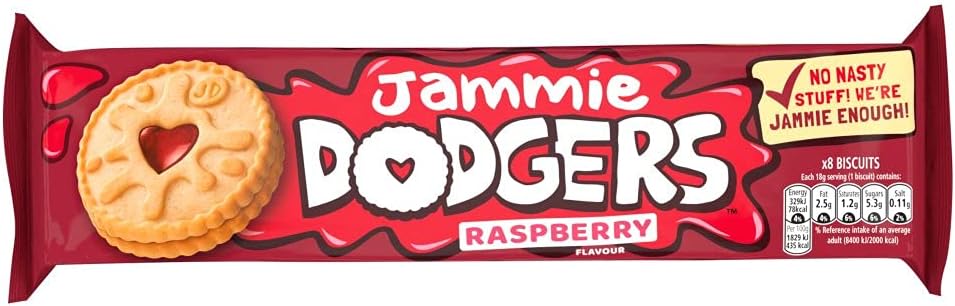 Jammie Dodgers - 140g - Pack of 6 (140g x 6)