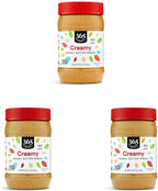 365 By Whole Foods Market, Peanut Butter Spread Creamy No Stir, 16 Ounce (Pack of 3)