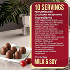 Queen Anne Milk Chocolate Covered Cordial Cherries | 13.2 oz | 20 Piece Gift Box | Whole Maraschino Cherry Creamy Filled Liquid Center | Holiday Party Chocolate Candy